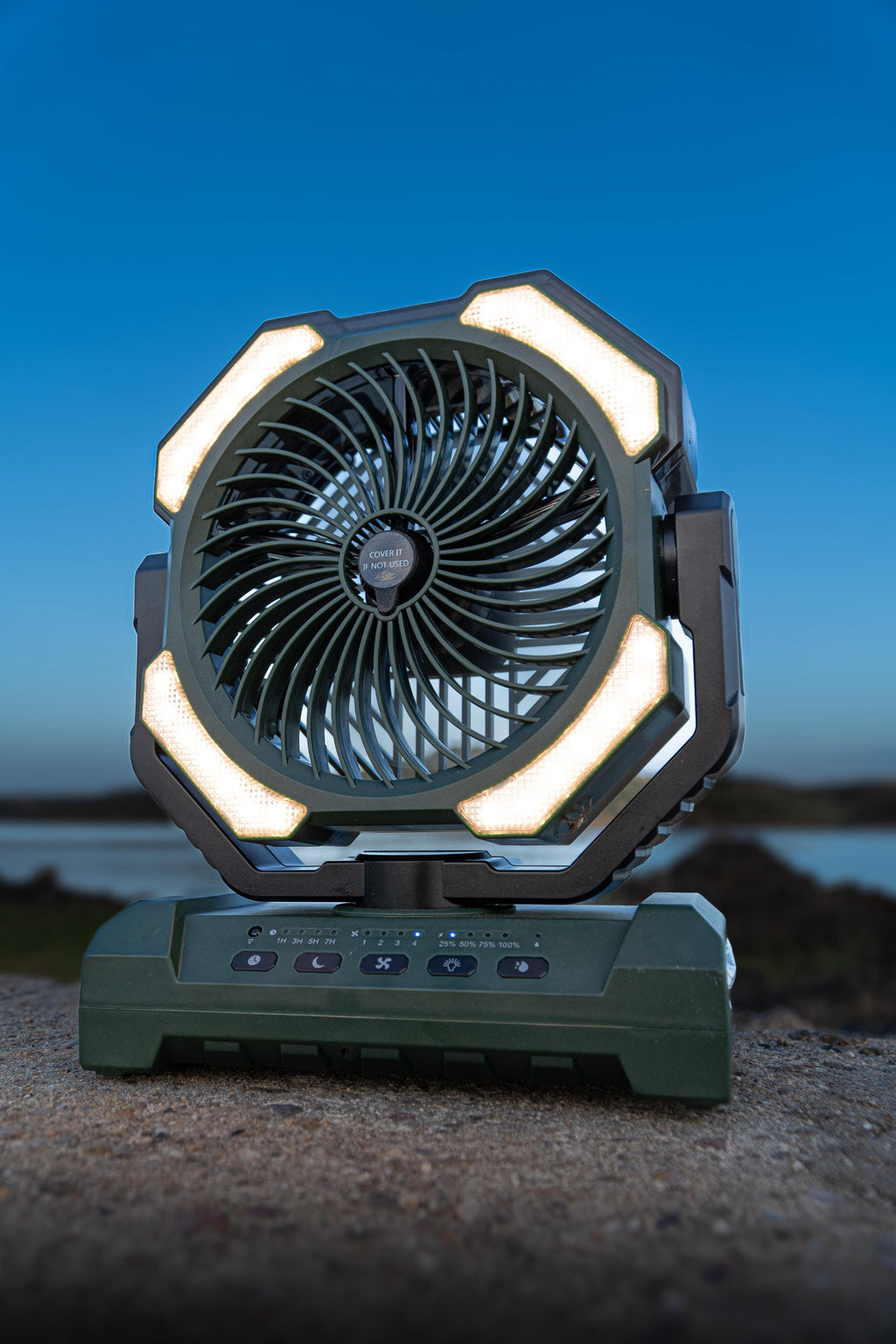 Ventilador con Nebulizador Portátil