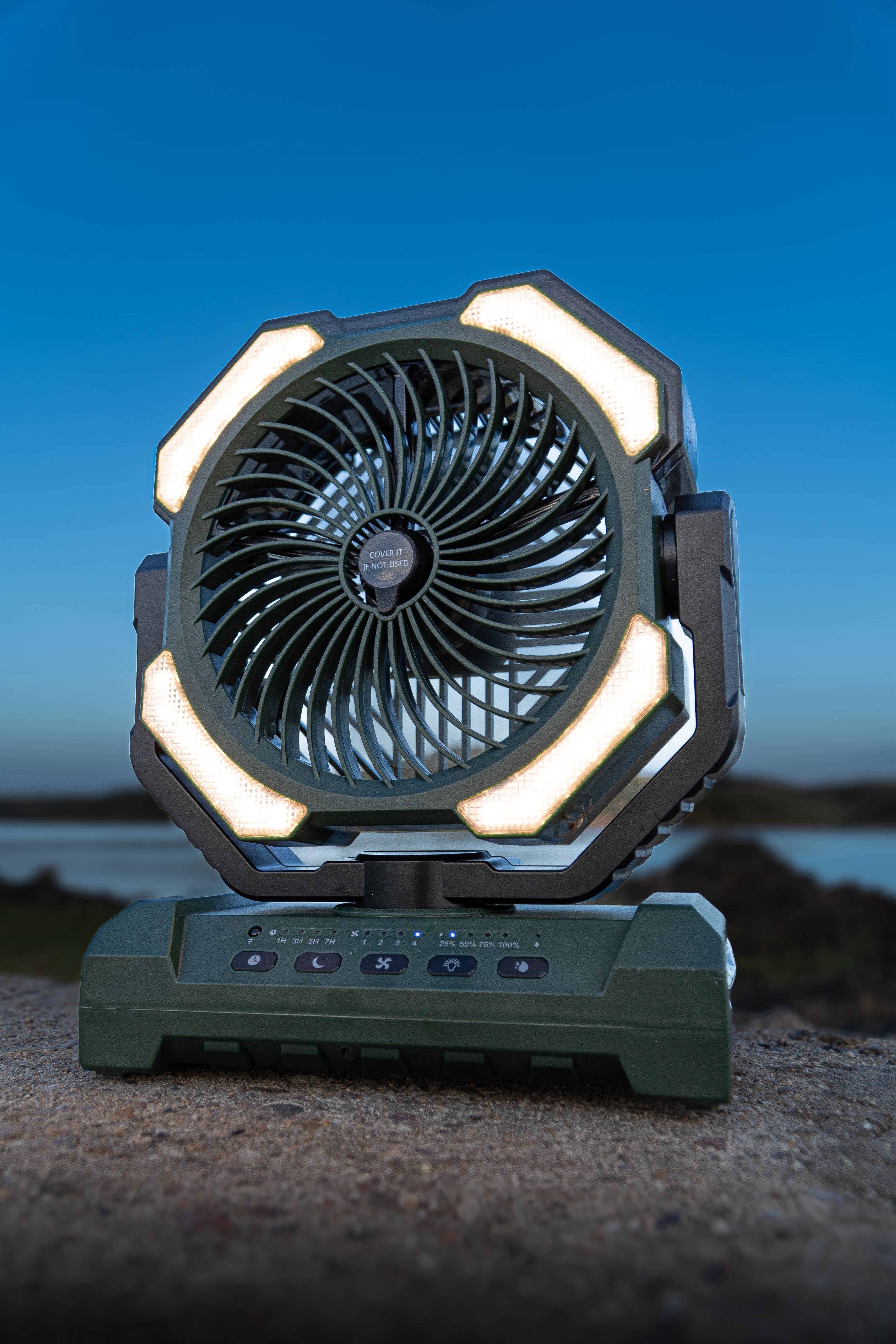 Ventilador con Nebulizador Portátil