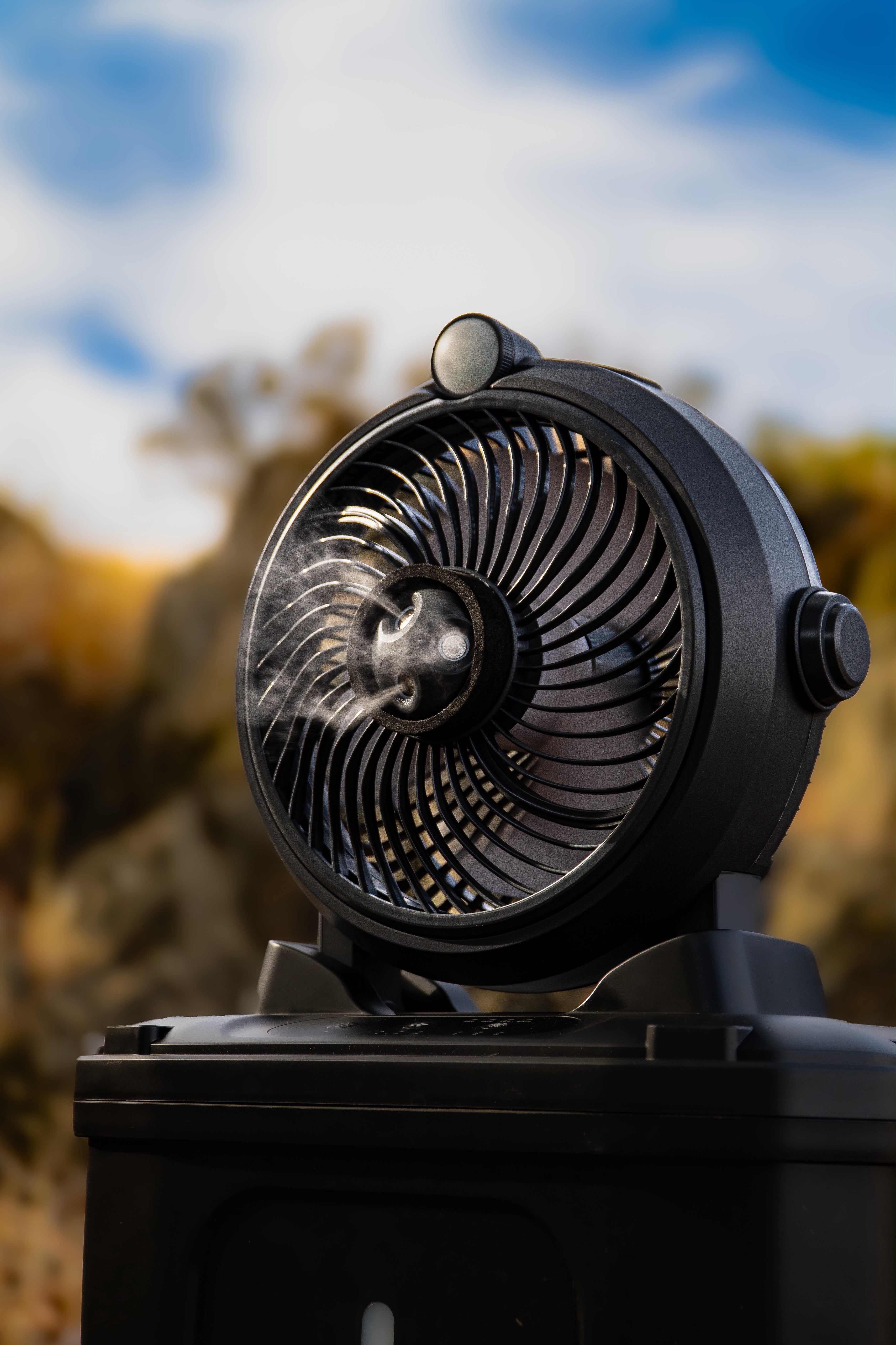 Ventilador Nebulizador Portátil para Carpfishing. ⚡️❄️ 💨