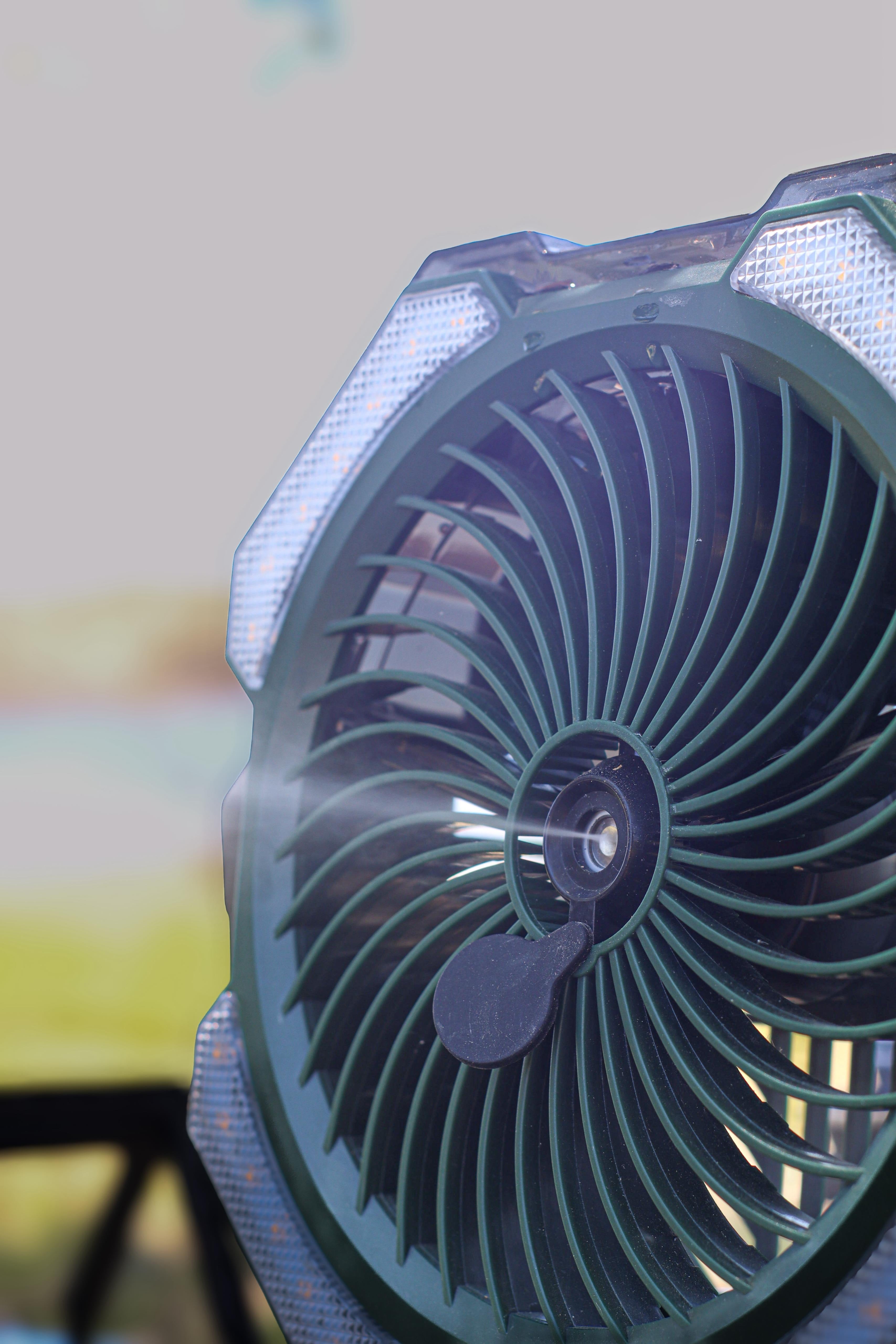 Ventilador con Nebulizador Portátil