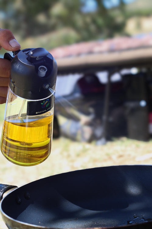 Dosificador de Aceite de Doble Función – Flujo Continuo o Chorro Directo
