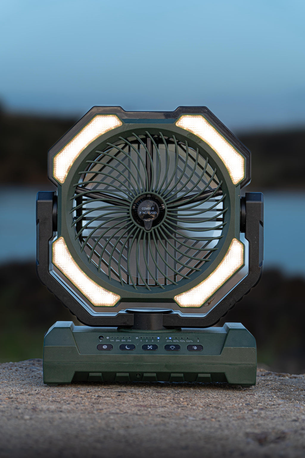 Ventilador con Nebulizador Portátil