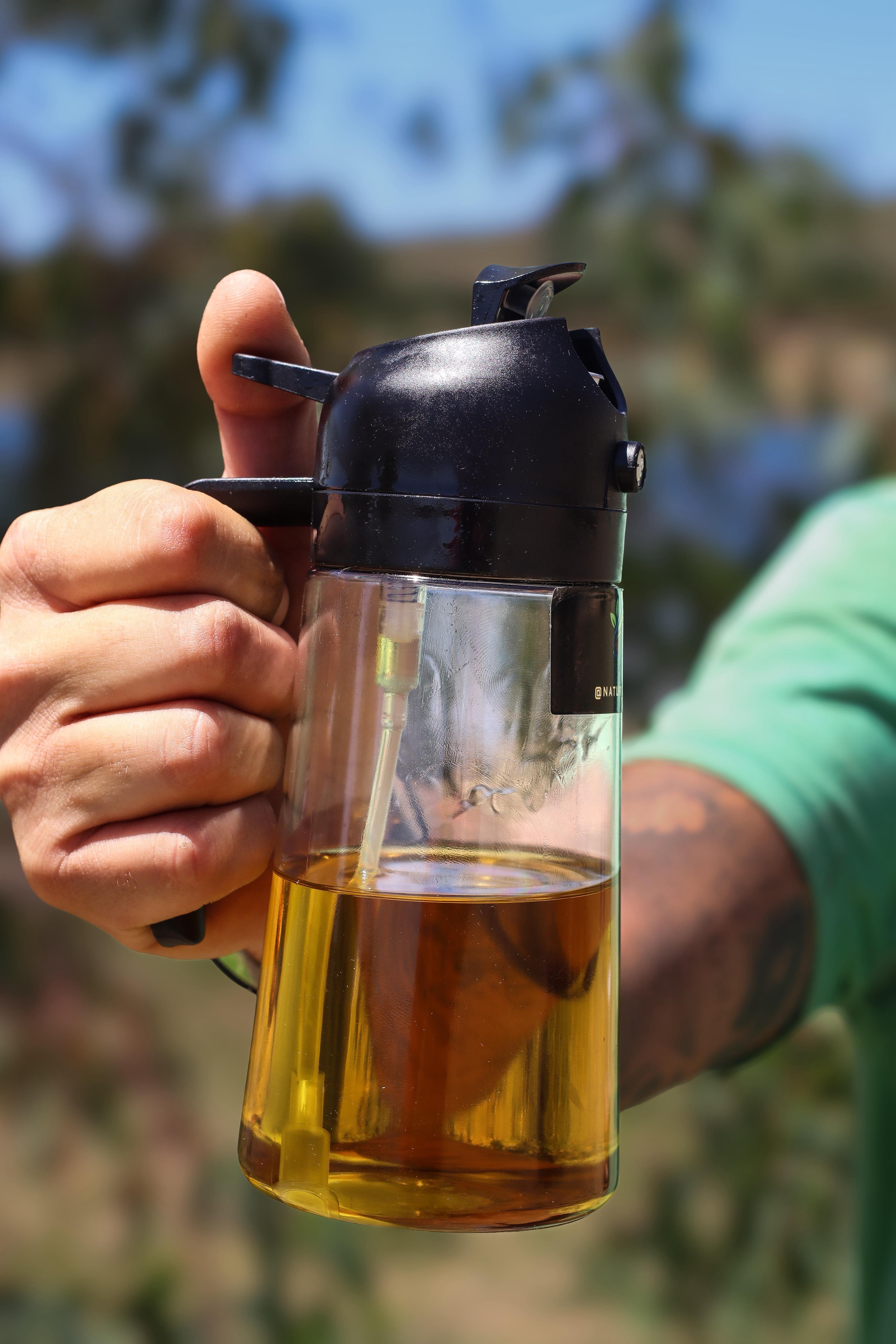 Dosificador de Aceite de Doble Función – Flujo Continuo o Chorro Directo